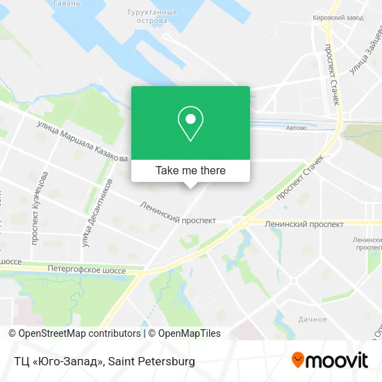 ТЦ «Юго-Запад» map