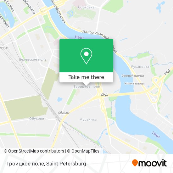 Троицкое поле map