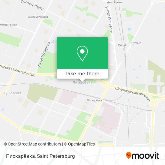 Пискарёвка map