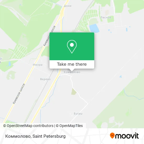 Коммолово map