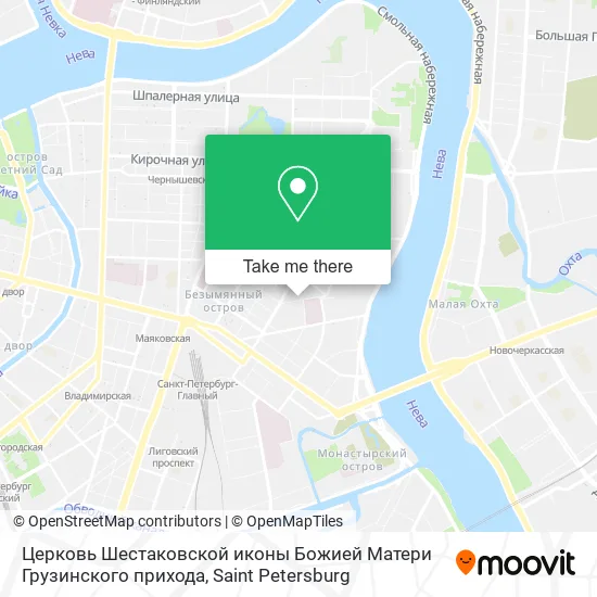 Церковь Шестаковской иконы Божией Матери Грузинского прихода map