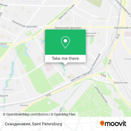 Скандинавия map