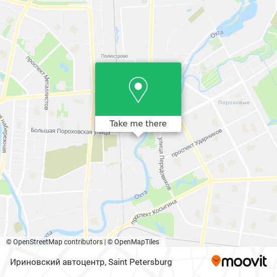 Ириновский автоцентр map