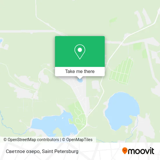Светлое озеро map