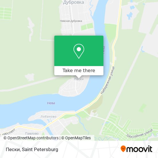 Пески map
