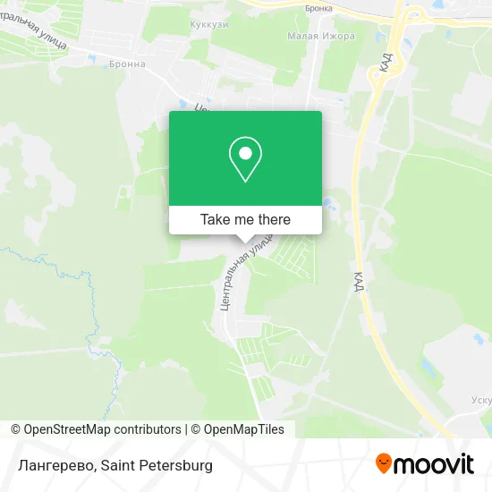 Лангерево map