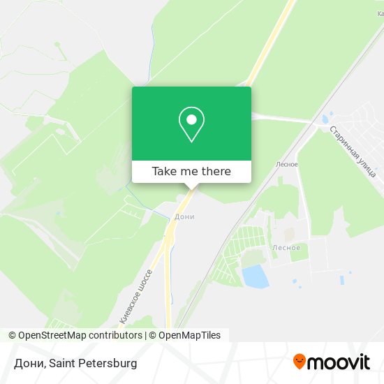 Дони map