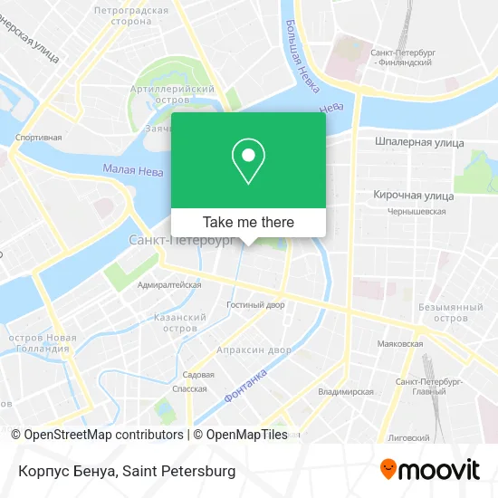 Корпус Бенуа map