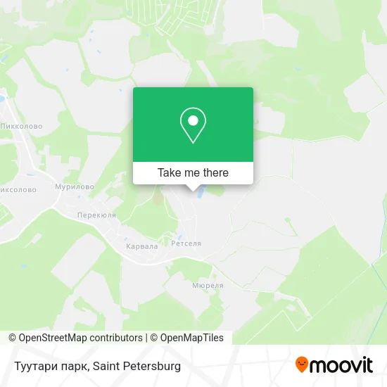 Туутари парк map