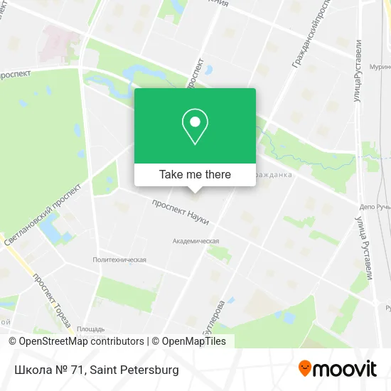 Школа № 71 map