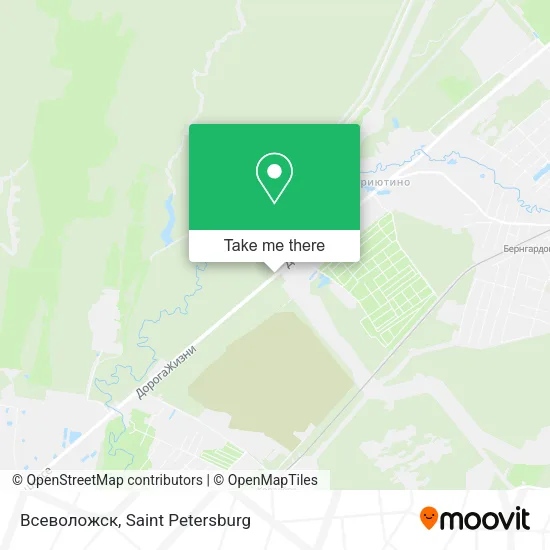 Всеволожск map