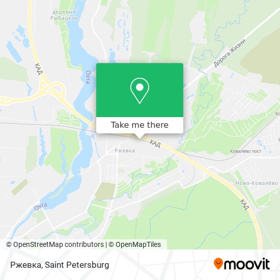 Ржевка map