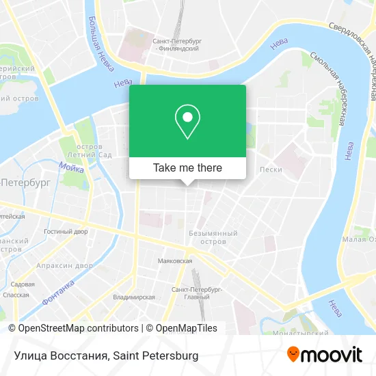 Улица Восстания map