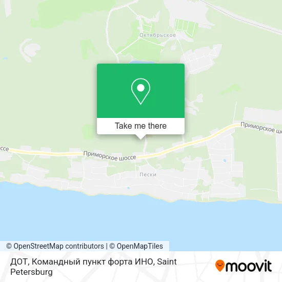 ДОТ, Командный пункт форта ИНО map