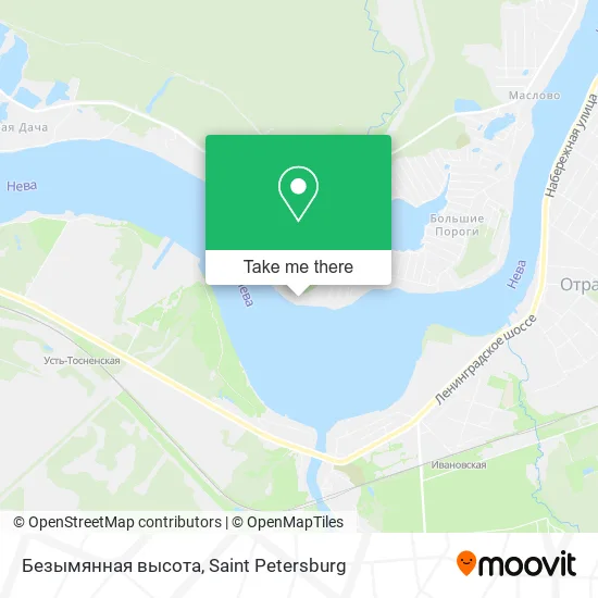 Безымянная высота map