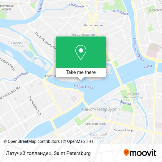 Летучий голландец map