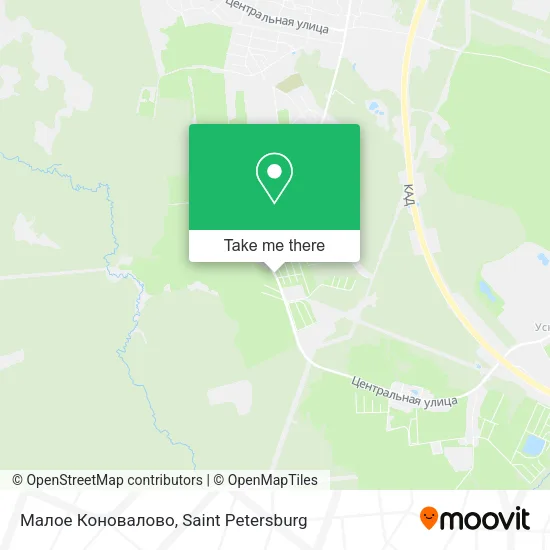 Малое Коновалово map