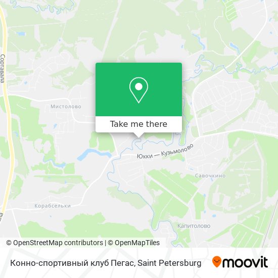 Конно-спортивный клуб Пегас map