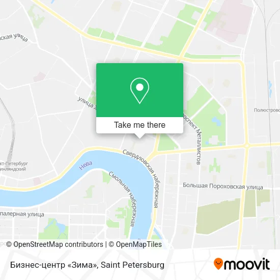 Бизнес-центр «Зима» map