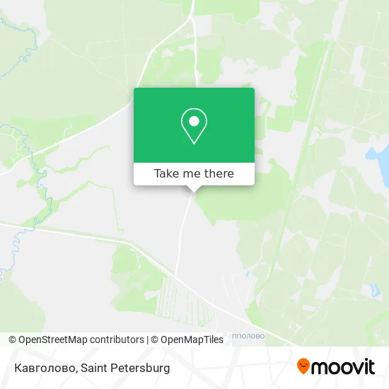 Кавголово map