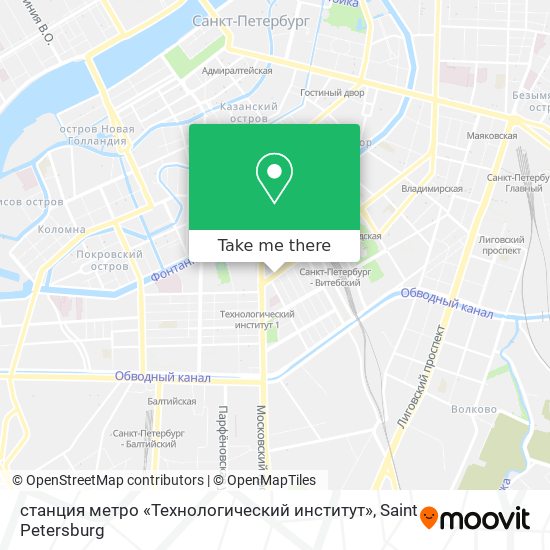 Технологический институт санкт петербург на карте. СПБГТИ ту карта.