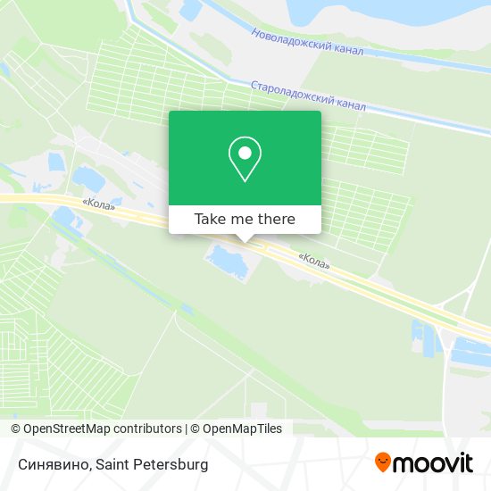 Синявино map
