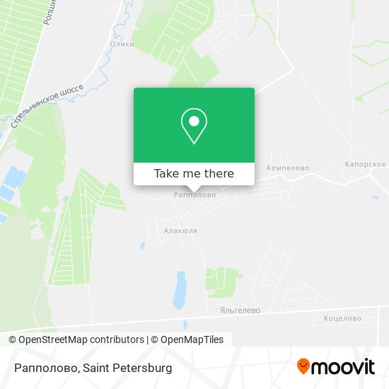 Рапполово map
