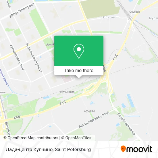 Лада-центр Купчино map