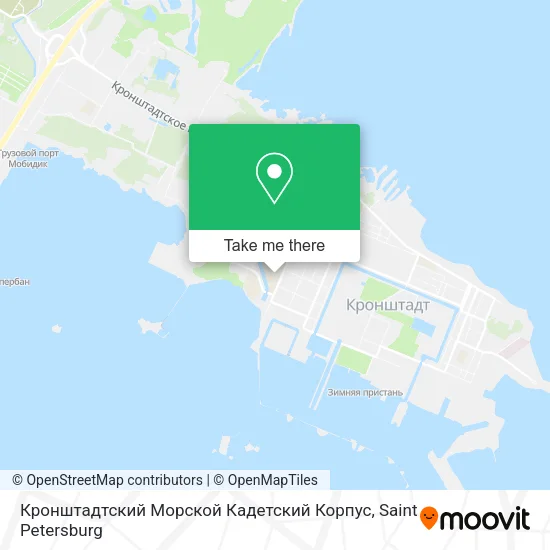Кронштадтский Морской Кадетский Корпус map