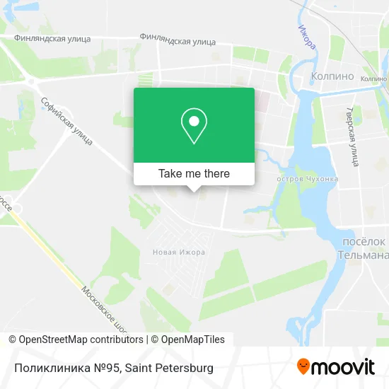 Поликлиника №95 map