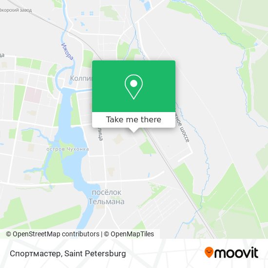 Спортмастер map