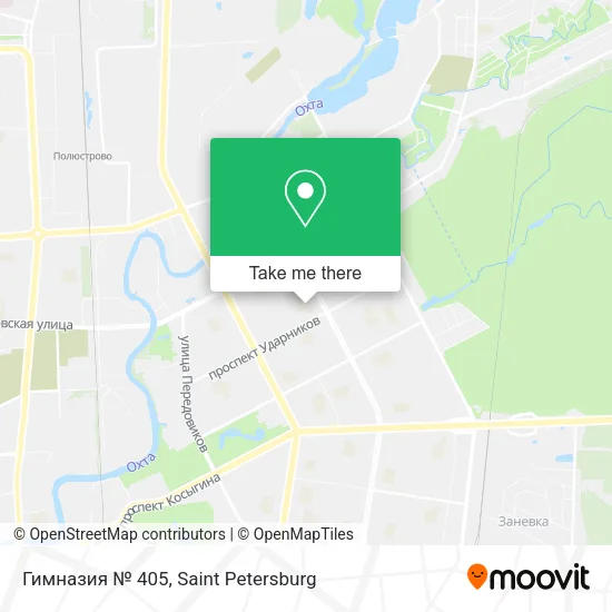 Гимназия № 405 map