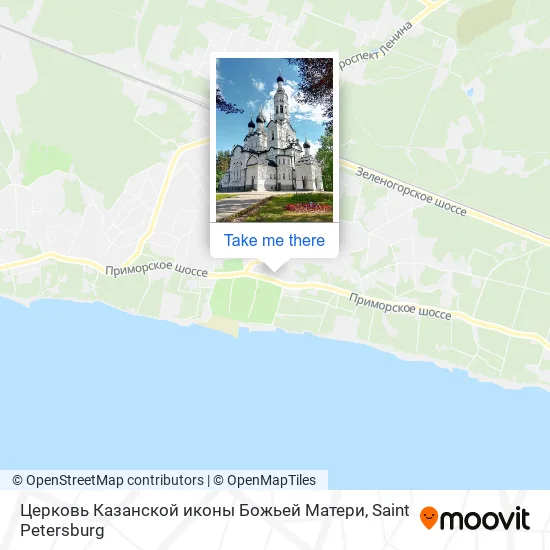 Церковь Казанской иконы Божьей Матери map
