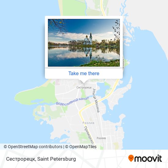 Сестрорецк map