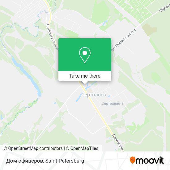 Дом офицеров map