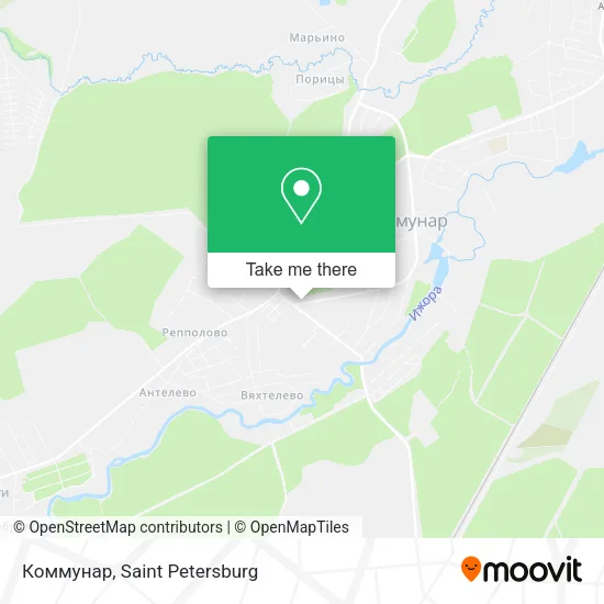 Коммунар map