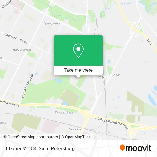 Школа № 184 map