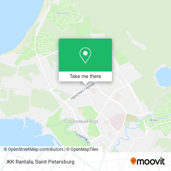 ЖК Rantala map