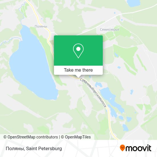 Поляны map