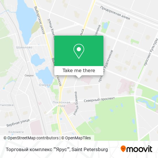 Торговый комплекс ""Ярус"" map