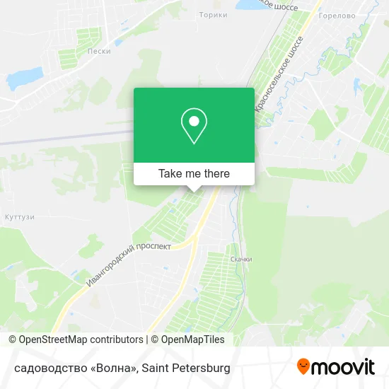 садоводство «Волна» map