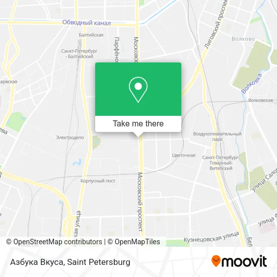 Азбука Вкуса map