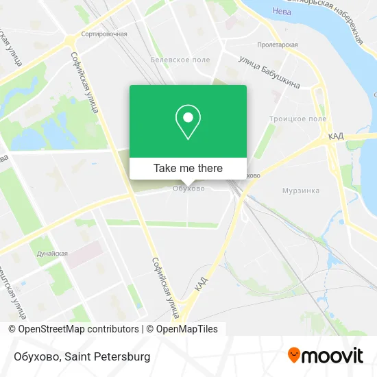 Обухово map