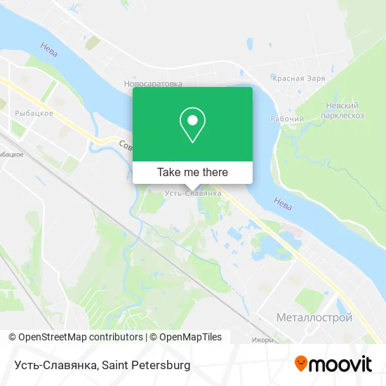 Усть-Славянка map