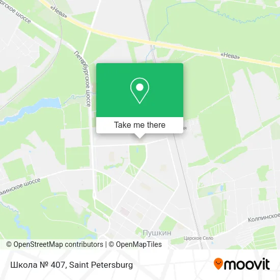 Школа № 407 map