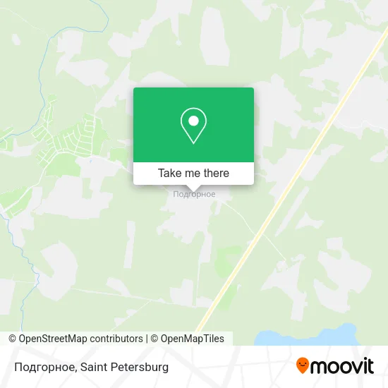 Подгорное map