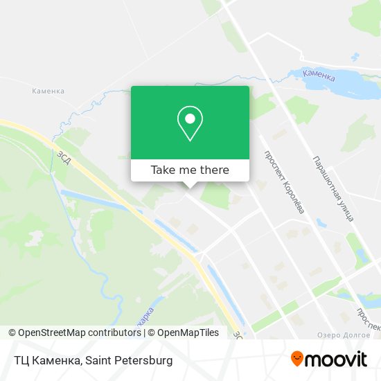 ТЦ Каменка map