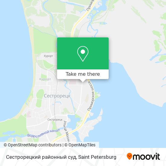 Сестрорецкий районный суд map