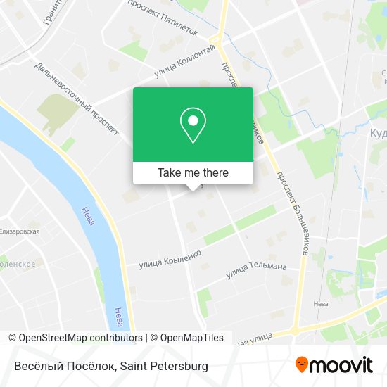 Весёлый Посёлок map