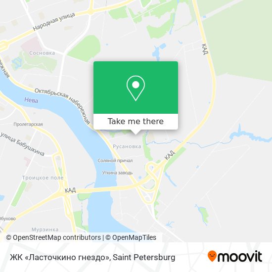 ЖК «Ласточкино гнездо» map